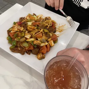 Beef noodles