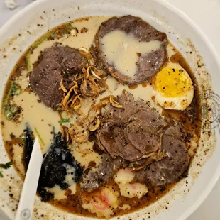 Black Garlic Oil Ramen