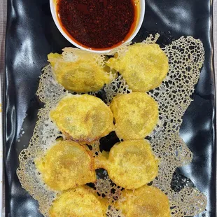 Pan Fried Beef Dumplings