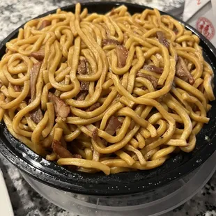 Plain Lo Mein with Pork