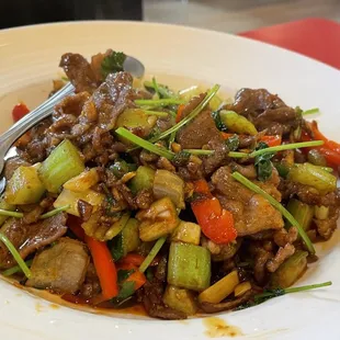 Hunan Lamb