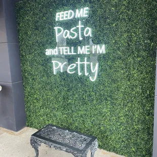 Outside sign