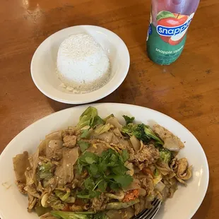 Pad See Ew with Chicken