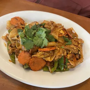 Drunken Noodles with Pork