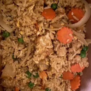 15. Pineapple Fried Rice Dish