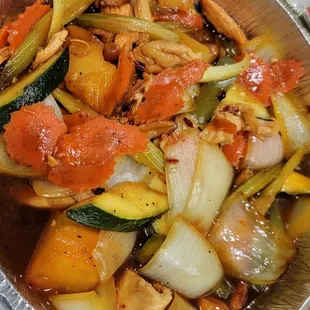 Spicy Basil Dish with chicken