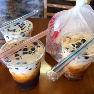Thai Ice Tea with Boba