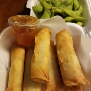 Egg rolls-blah