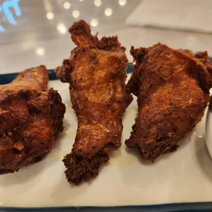 Fried Chicken Wings .