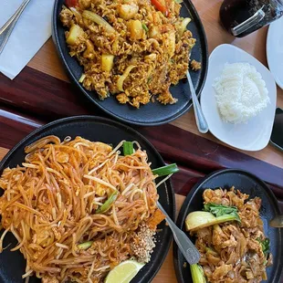 5. Chicken Pad Thai 14. Pineapple Fried Rice 6. Chicken Pad See-Ew