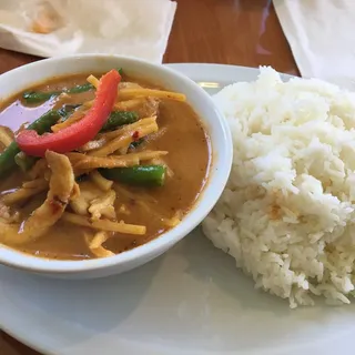 17. Chicken Red Curry