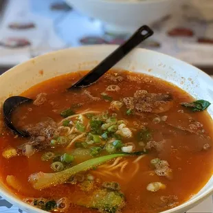 Beef with tomato soup
