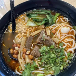 12. Chengdu Braised Beef Noodle