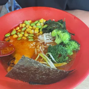 Spicy Vegan Tan Tan Bowl