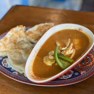 Roti Yellow with Curry Sauce