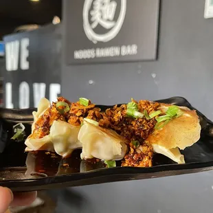 Garlic Chili Gyoza