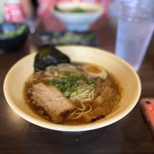 Bowl-o-goodness. The truffle shoyu ramen! Soooo good.