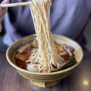 Gotta love a good ramen pull