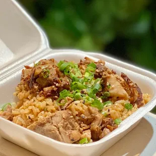 Garlic fried rice