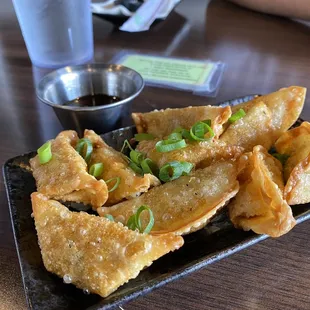 Fried kimchi gyoza