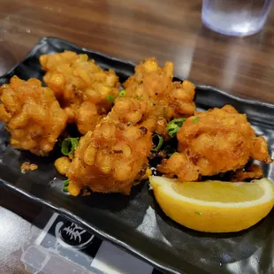 Corn tempura