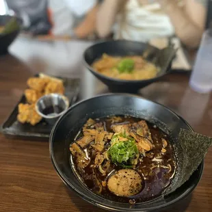 Black garlic miso ramen