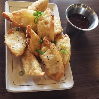Vegan Kimchi Potstickers
