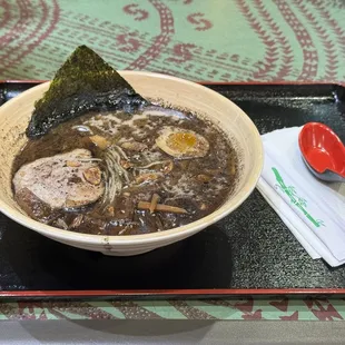 Black Garlic Tonkotsu Ramen