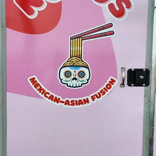 the door of a food truck