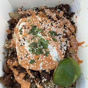 Asada fried rice