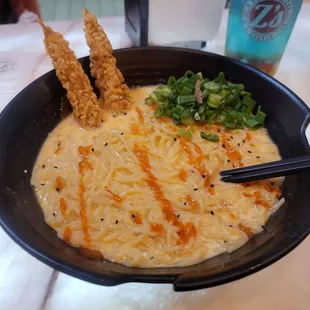 Bang bang shrimp ramen
