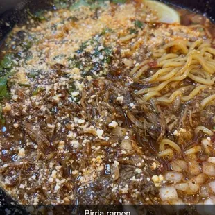 Birria ramen