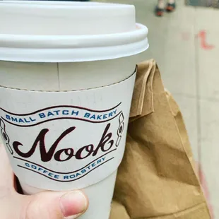 Nook coffee cup