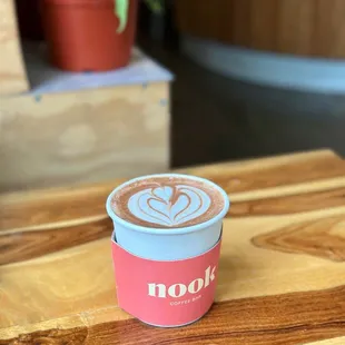 Mocha/Hazelnut Latte w/oat milk