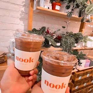 Iced Mexican Chai with oat milk