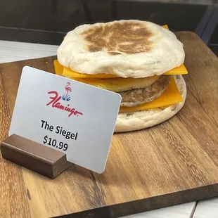 1-18-2023 The Siegel breakfast sandwich