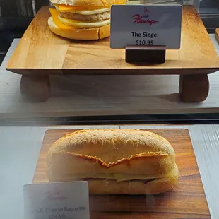 The Seigel &amp; Ham and Cheese Baguette