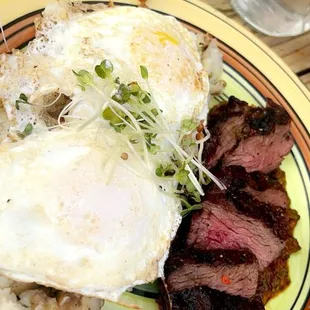 Steak, Eggs, Chimichurri