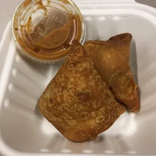 Potato quiche with tomato sauce for breakfast