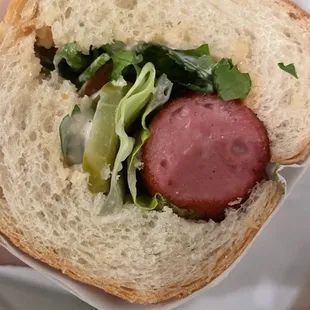 Beef Cheese Cocktail Sandwich