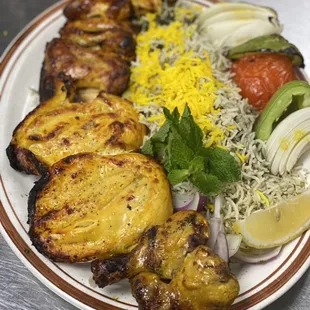 Chicken on the bone