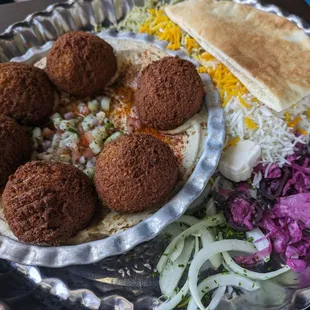 Falafel plate