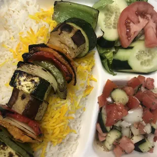 Vegetarian Kabob