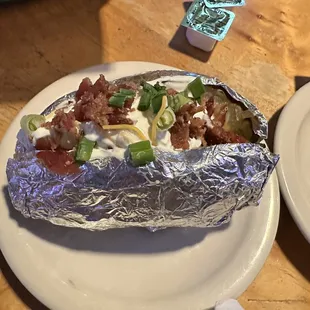 Loaded baked potato