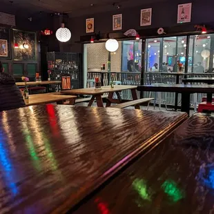 The tables at Noonchi