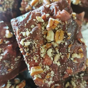 Chocolate English Walnut Fudge