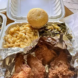 4 Chicken &amp; 2 sides