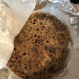 Parantha with onion