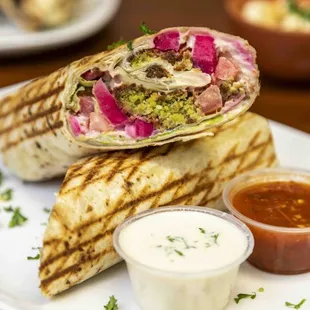 burritos and wraps, food