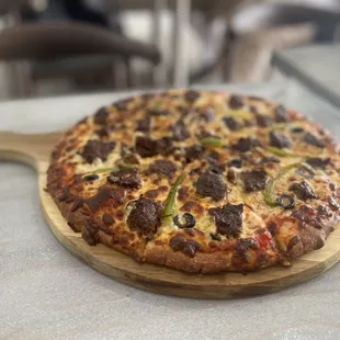 In love  with this order kabab Pizza